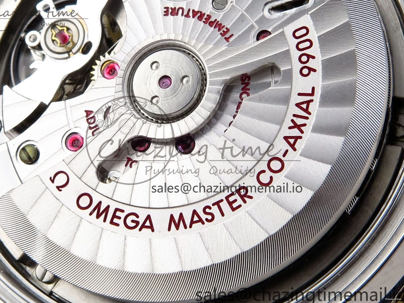 0306 Seamaster 300m Chrono SS YG OMF 1:1 Best Edition Blue Dial on SS YG Bracelet A Seasonal 7691